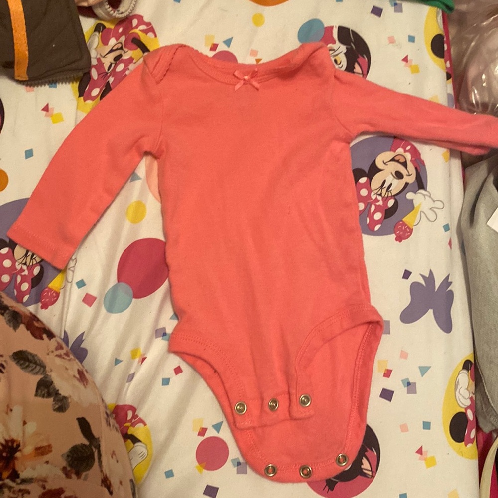 Newborn baby girl onesie